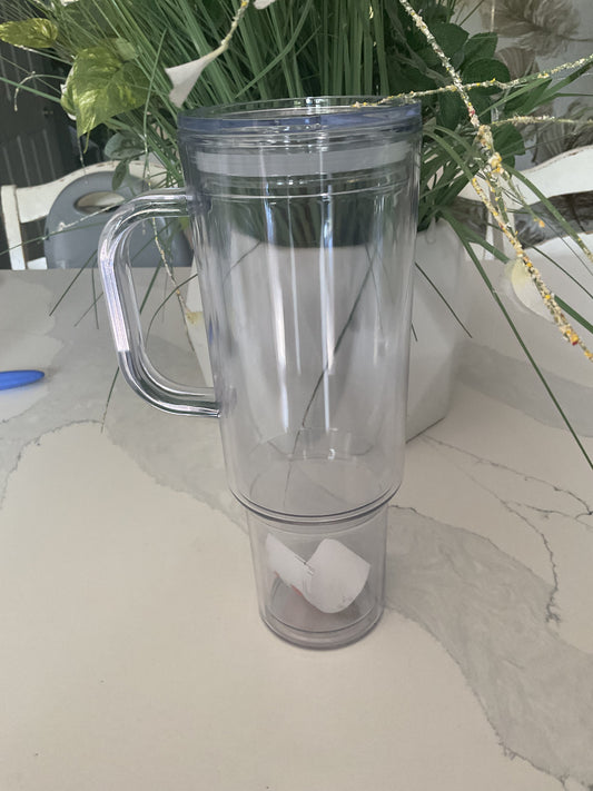 40 ounce acrylic cup