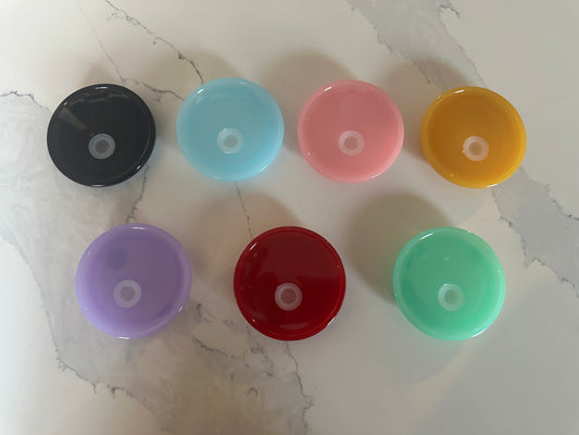 Acrylic Colored Lids